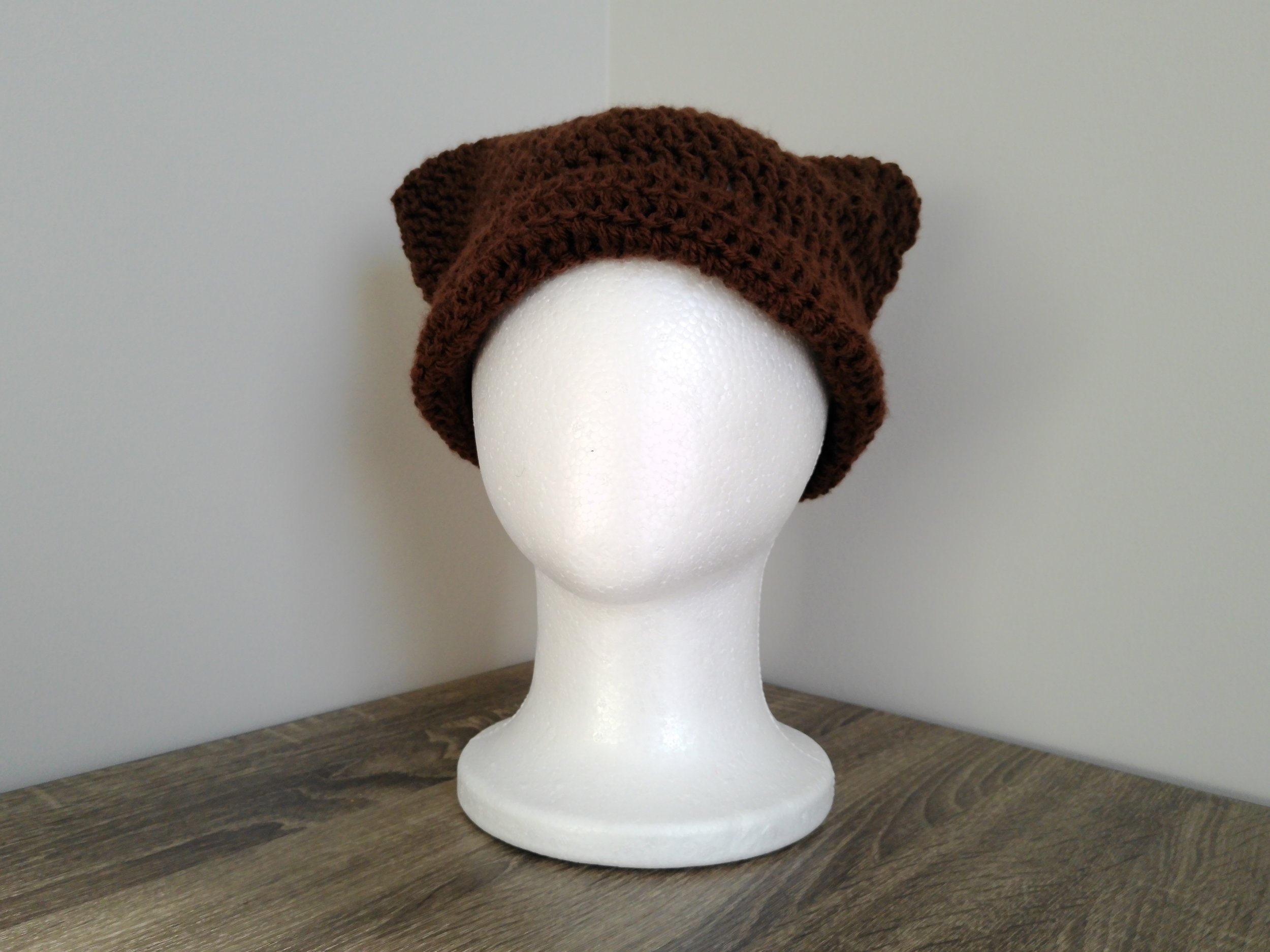 Brown Cat Beanie_Front 2.JPG