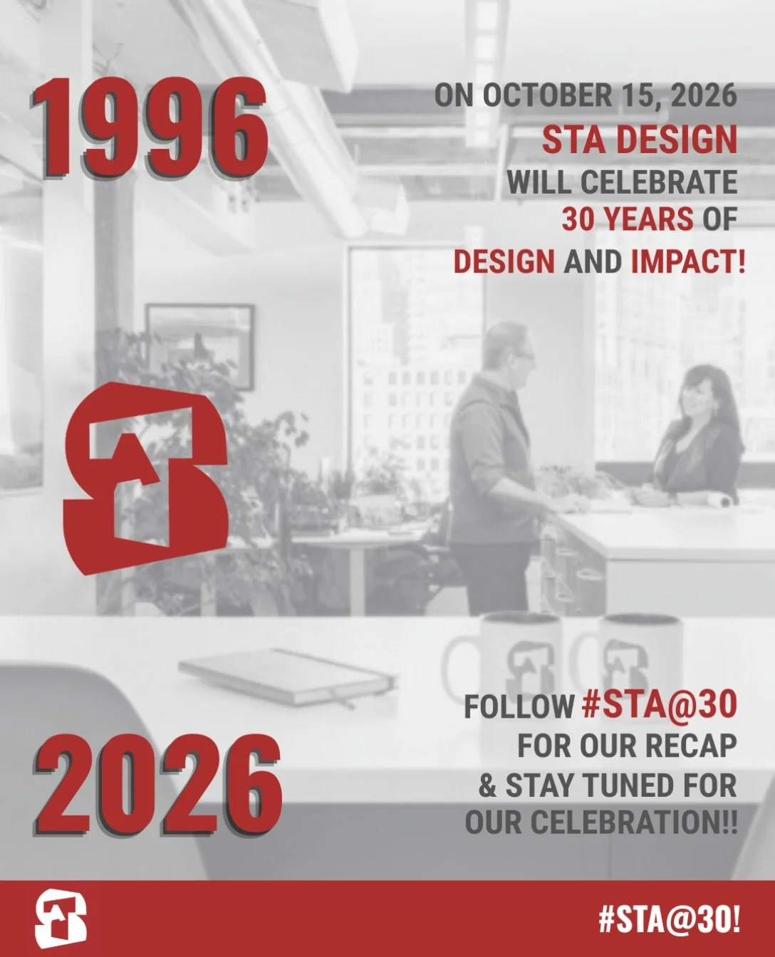 30 years of STA - follow our journey at #STA30!