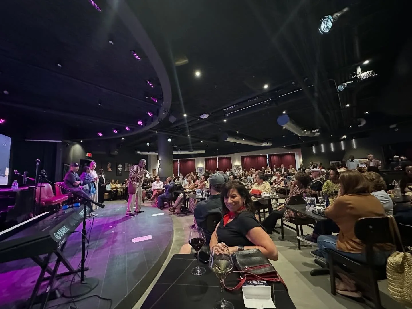 A sneak peek of the Jazz Urbane Cafe at the Preview Party!  Stay tuned for the grand opening!