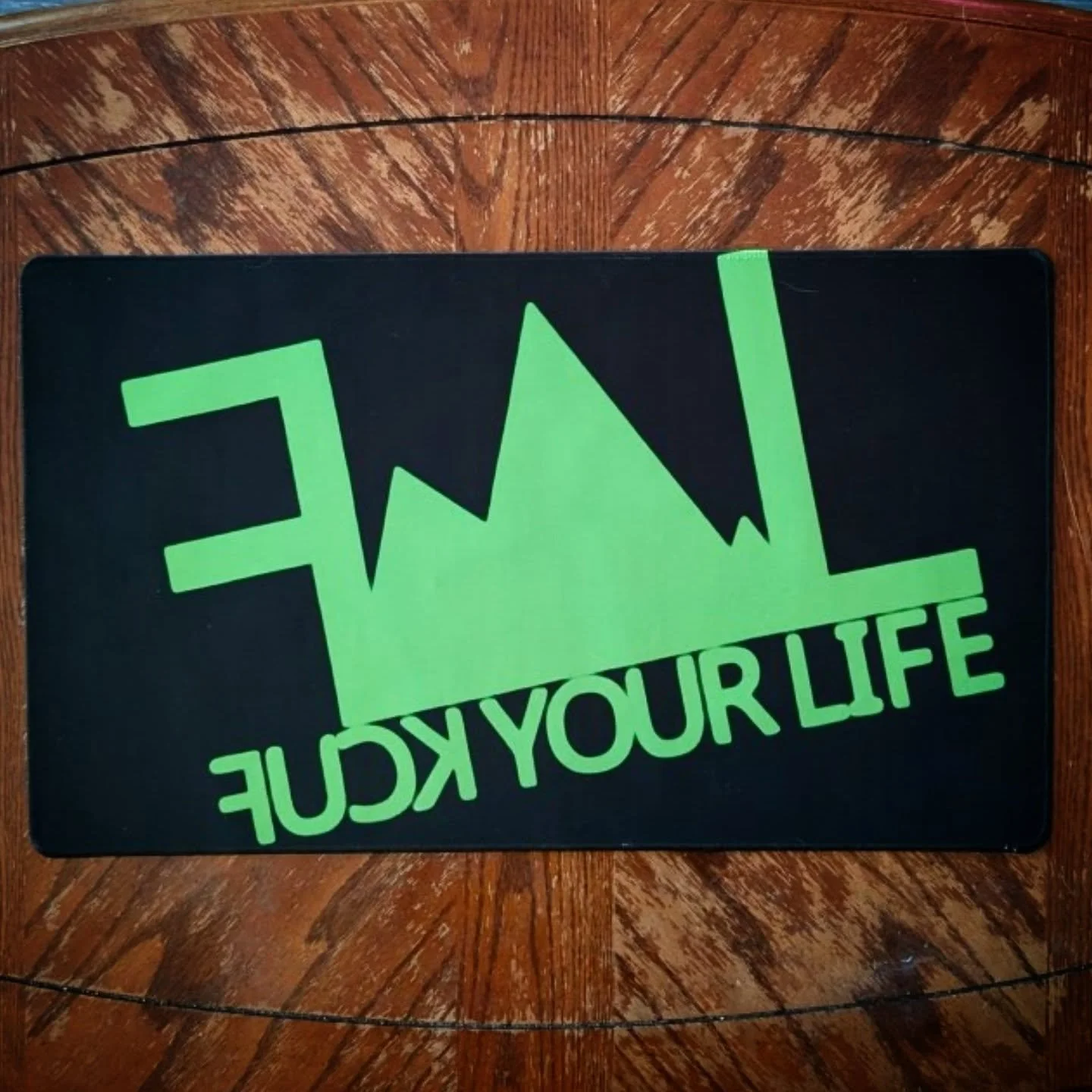 We're not saying you need a big ass FYL mat but we kind of are.