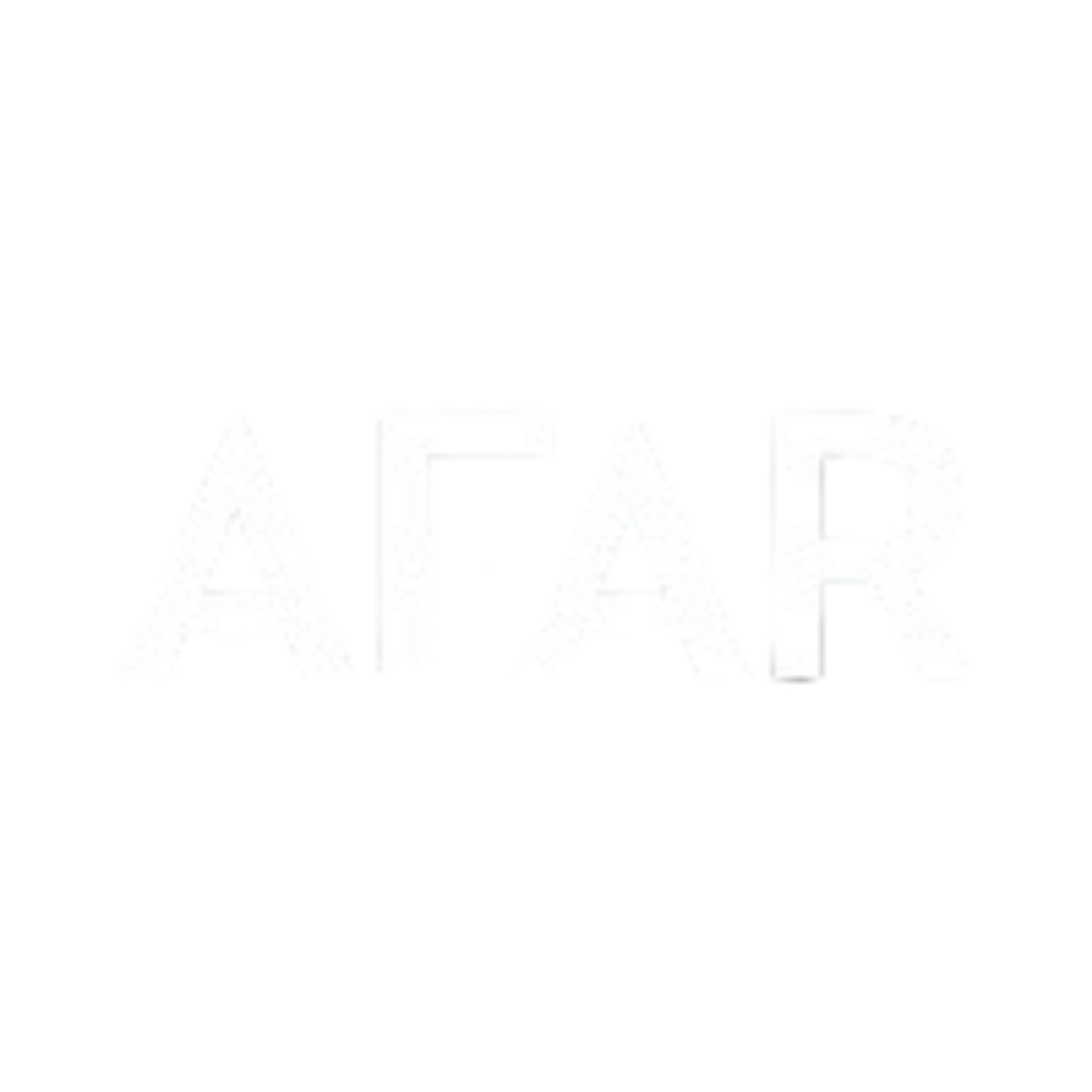 Logo with the word 'AEAR' in large white letters on a black background.