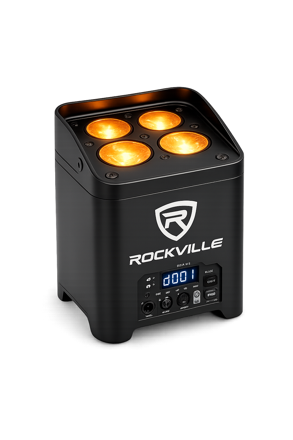 Elevated black stage with pleated skirt and textured surface, positioned against a black background.