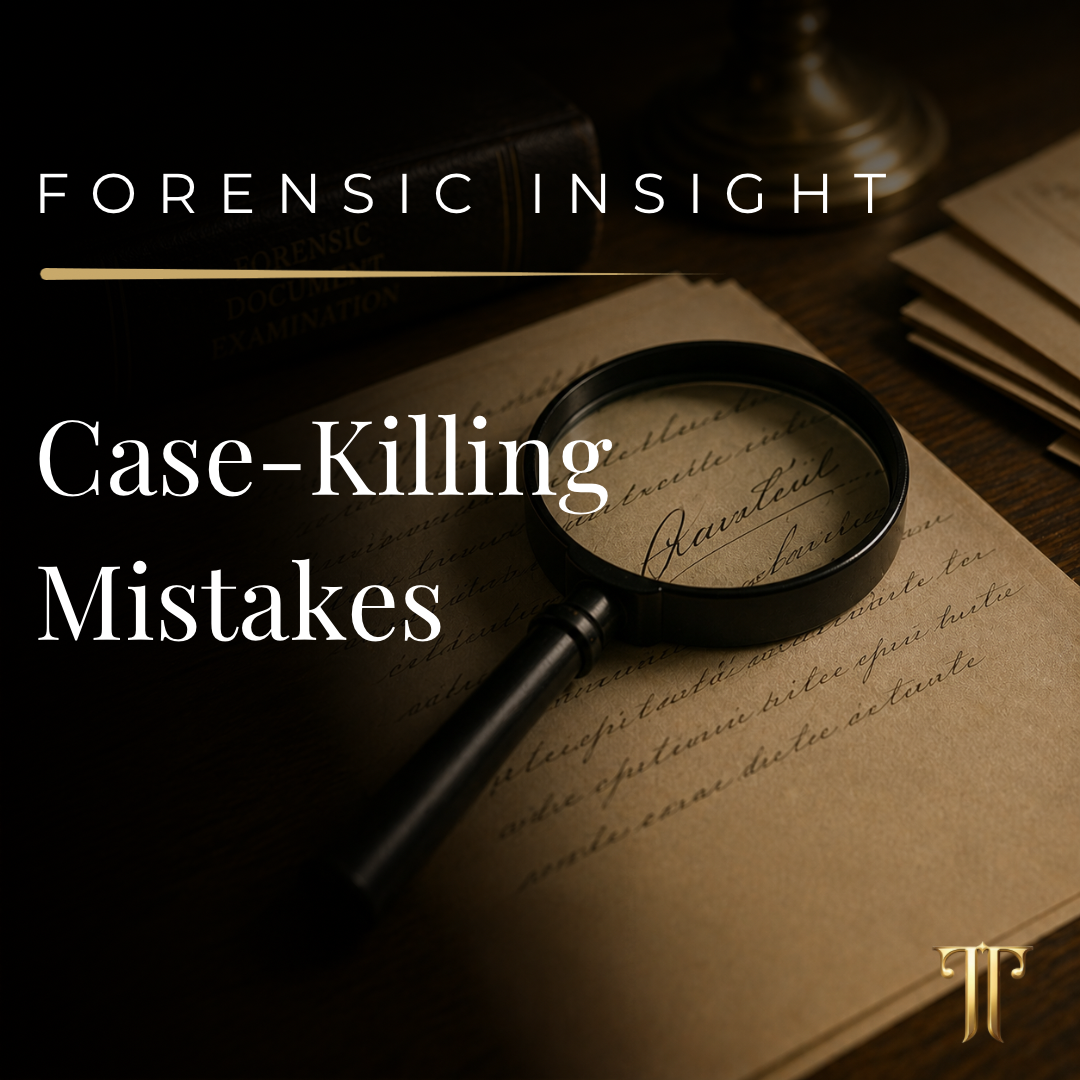 8 Mistakes That Can Damage Your Handwriting Case (and How to Avoid Them)
