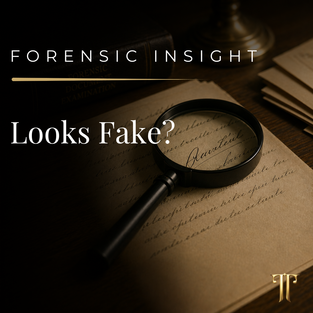 What Makes a Signature Look Forged? 10 Red Flags Anyone Can Spot Before You Even Call an Expert