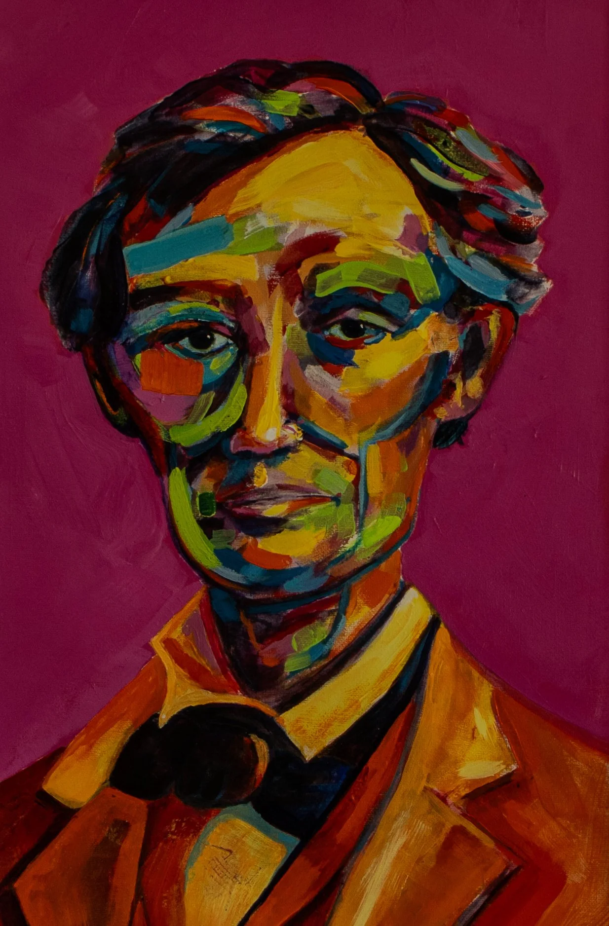 Young Lincoln in Color Print