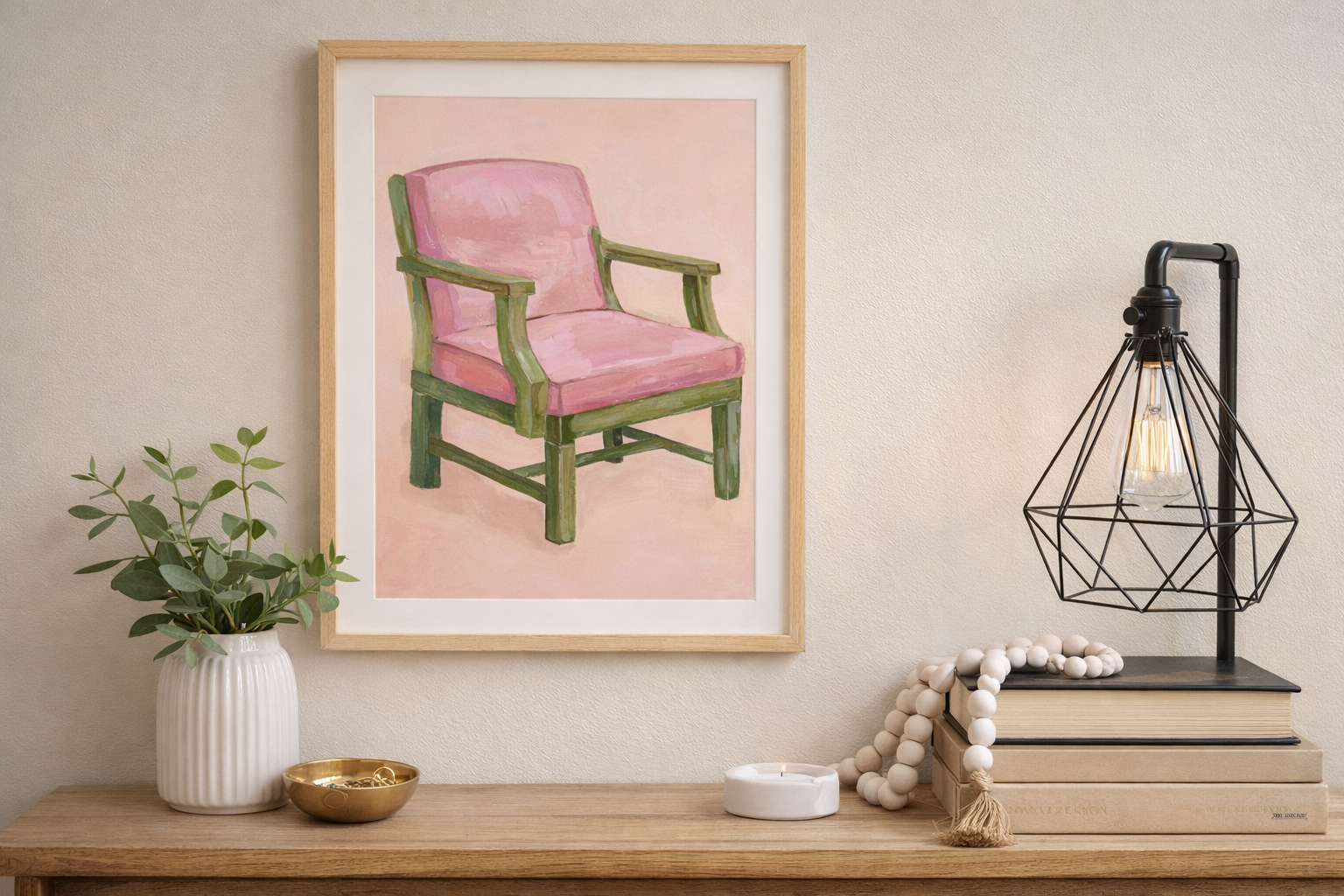 Senate Chair in Pink