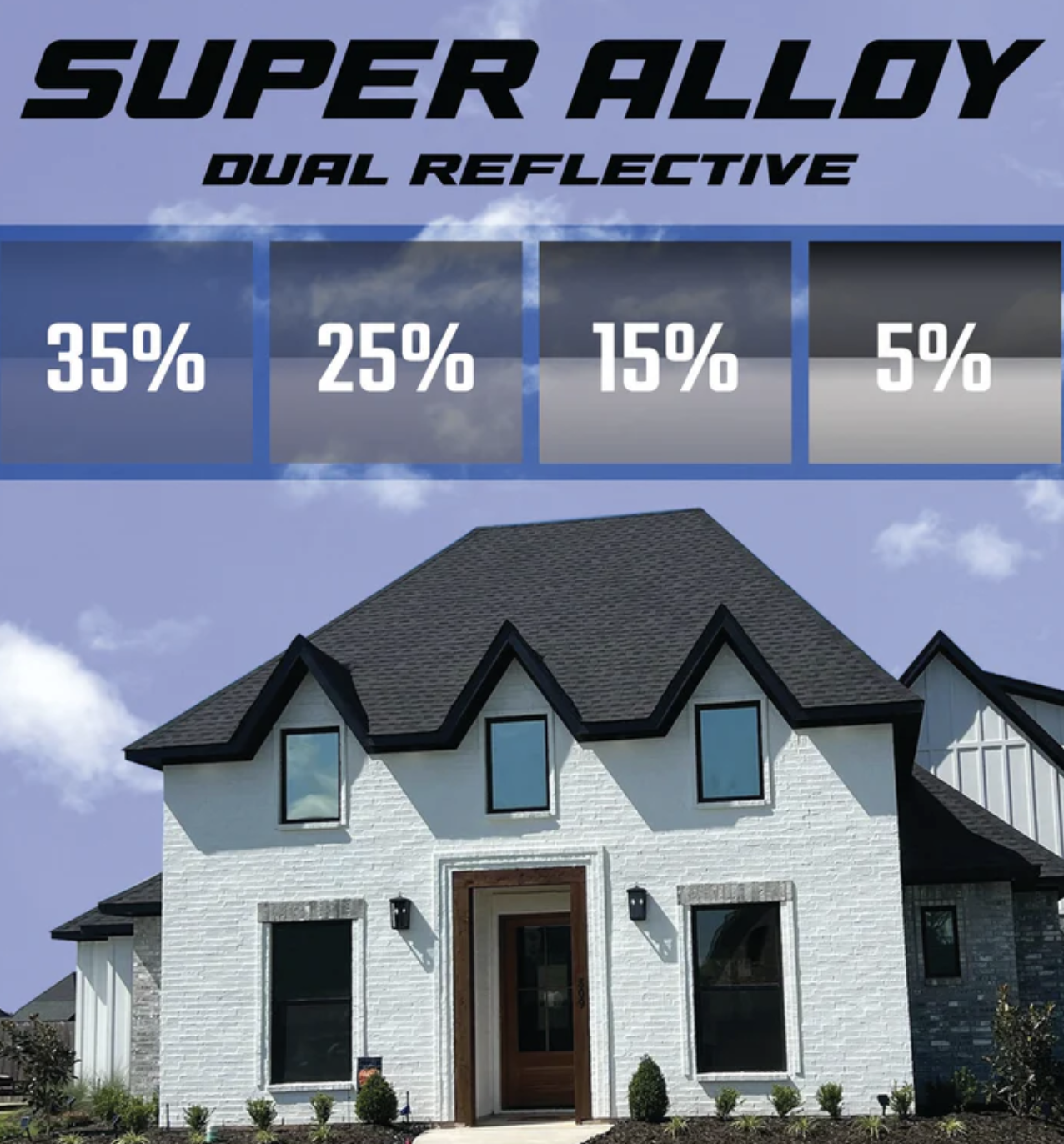 Architectural window tint