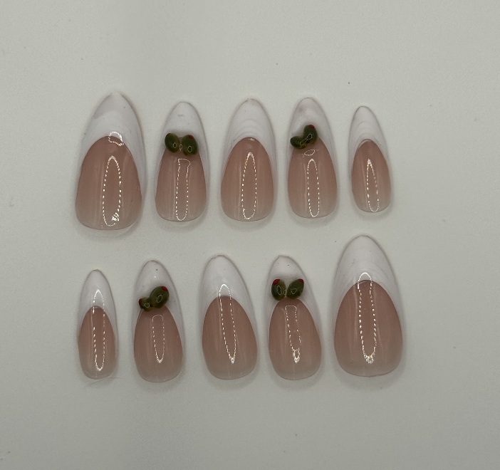 Olive French Tip Set