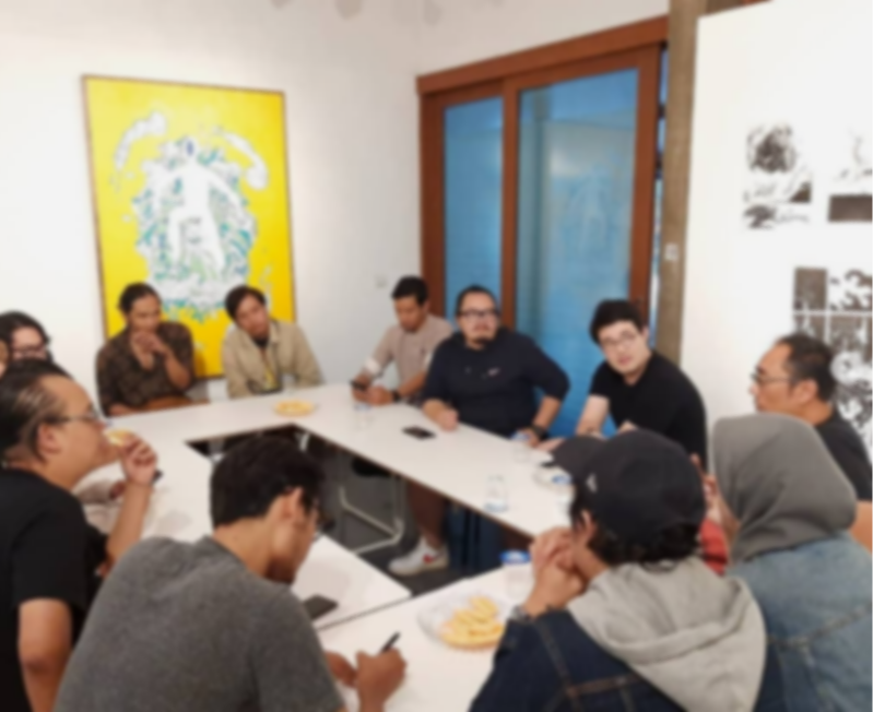 Diskusi seni Ruang Segiempat