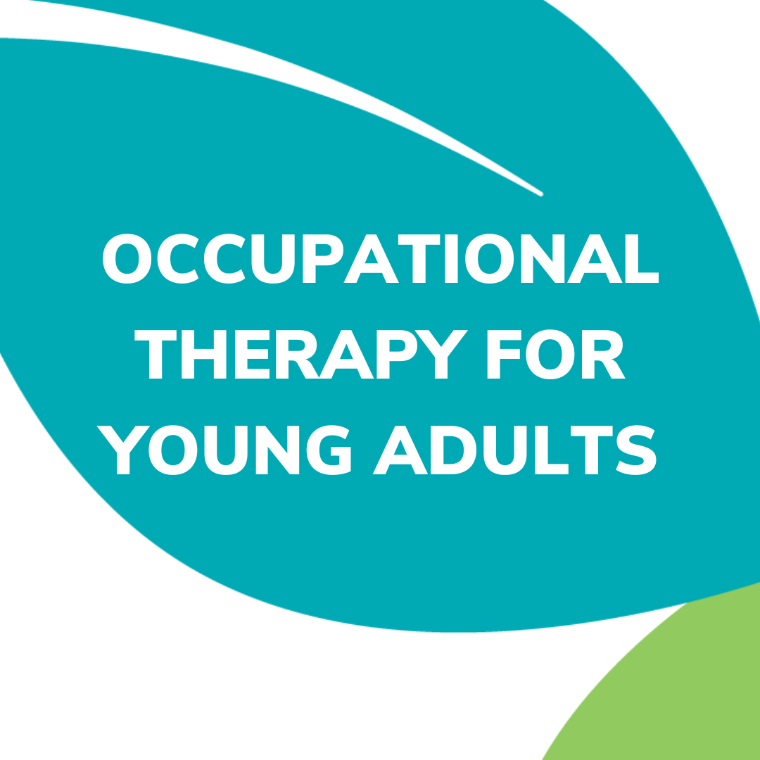 graphic element for occupational therapy for young adults by Total Health Orange