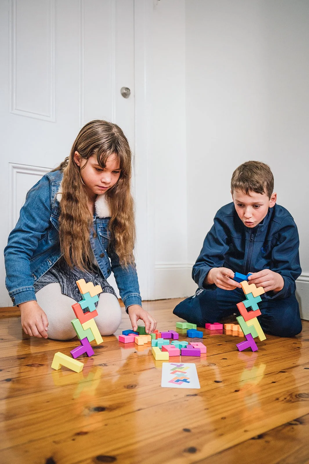 photo of children engaging in play-based therapy