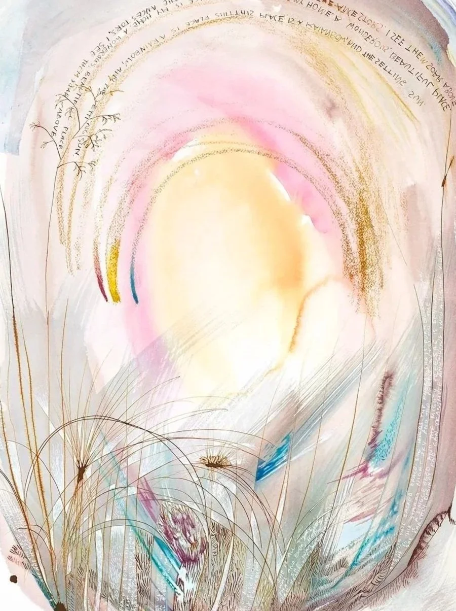 Expressive + Abstracted Art with Native Plants