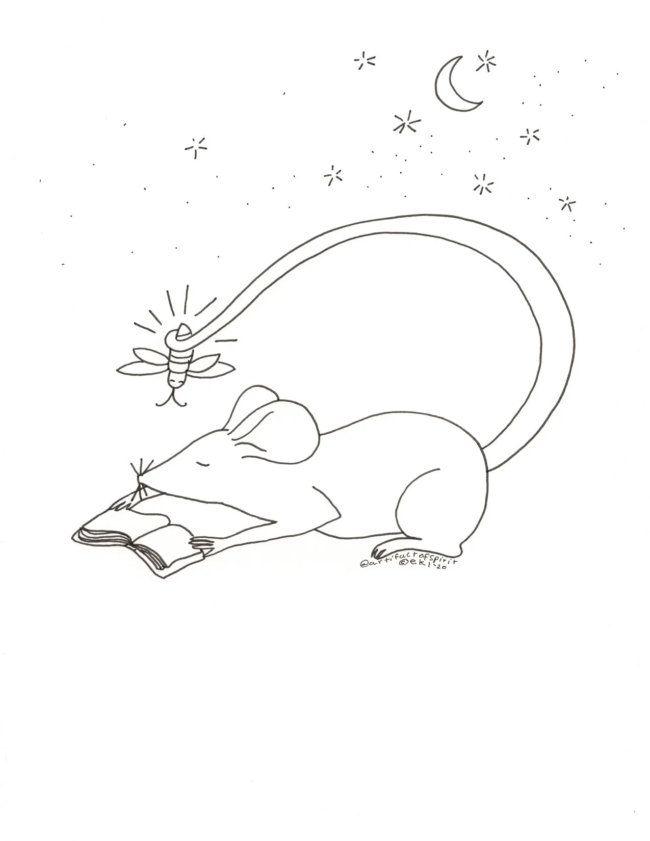 Nightlight Card