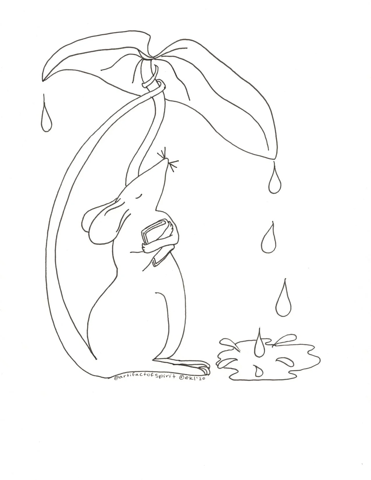 Rain Card