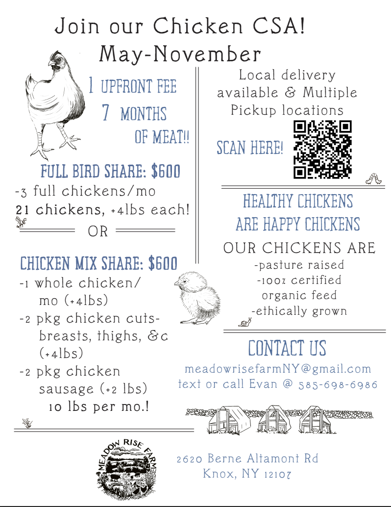 Chicken CSA