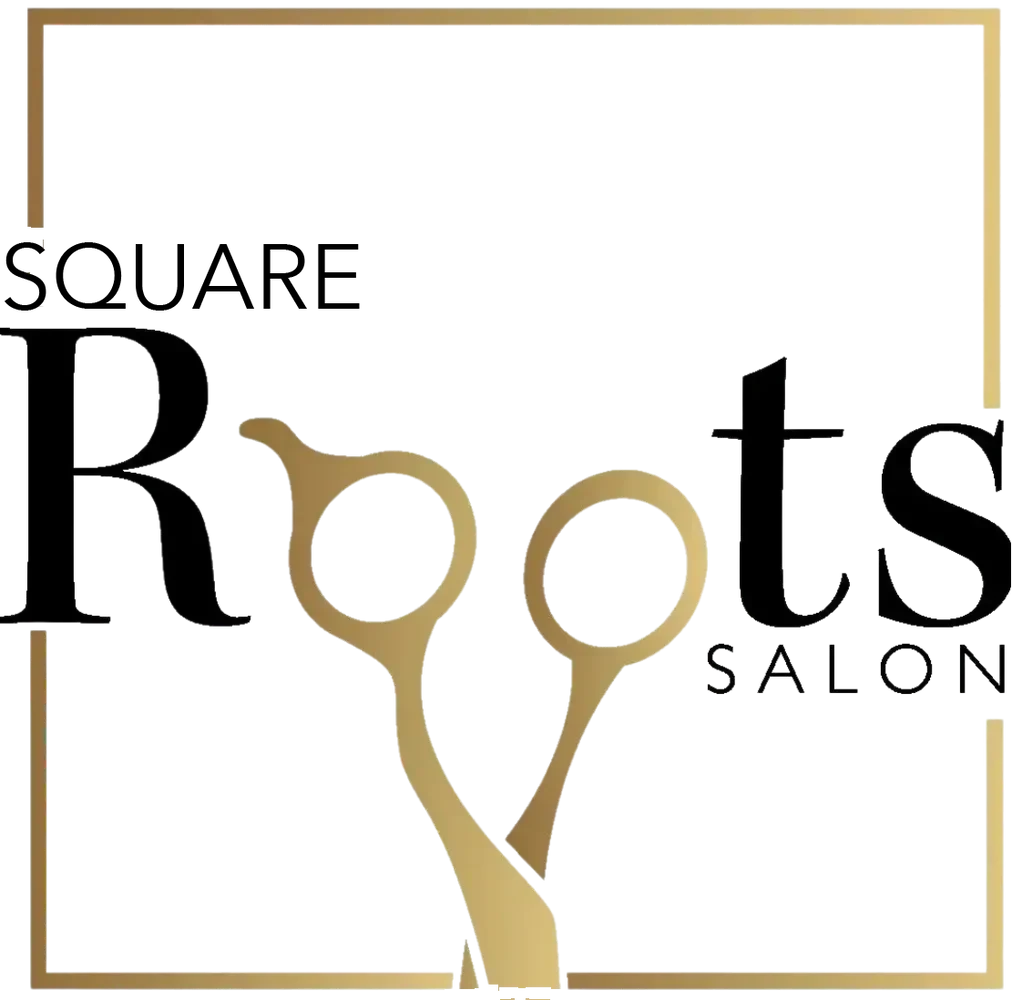 Logo for the high-end Bellevue salon, Square Roots.