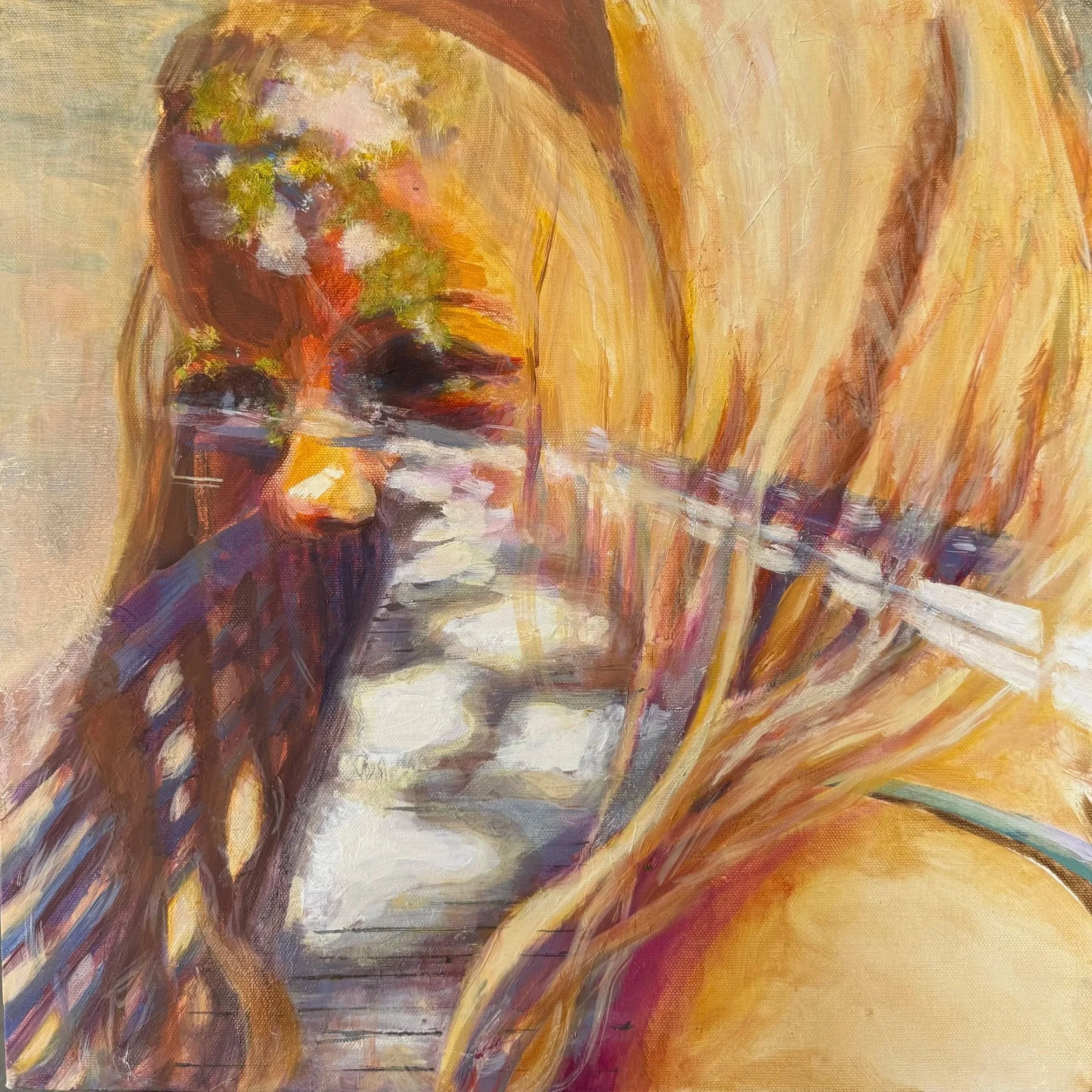 Untitled - 2026 Oil on canvas 12x12in