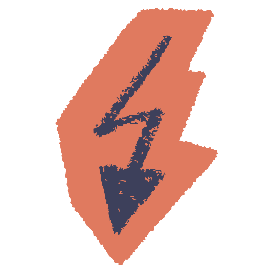 An abstract map outline with the text "VIRGINIA" written vertically down the center.