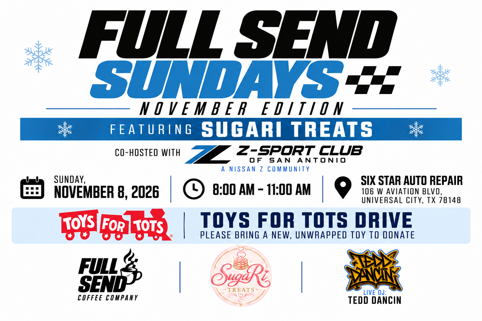 Full Send Sundays -  November Edition