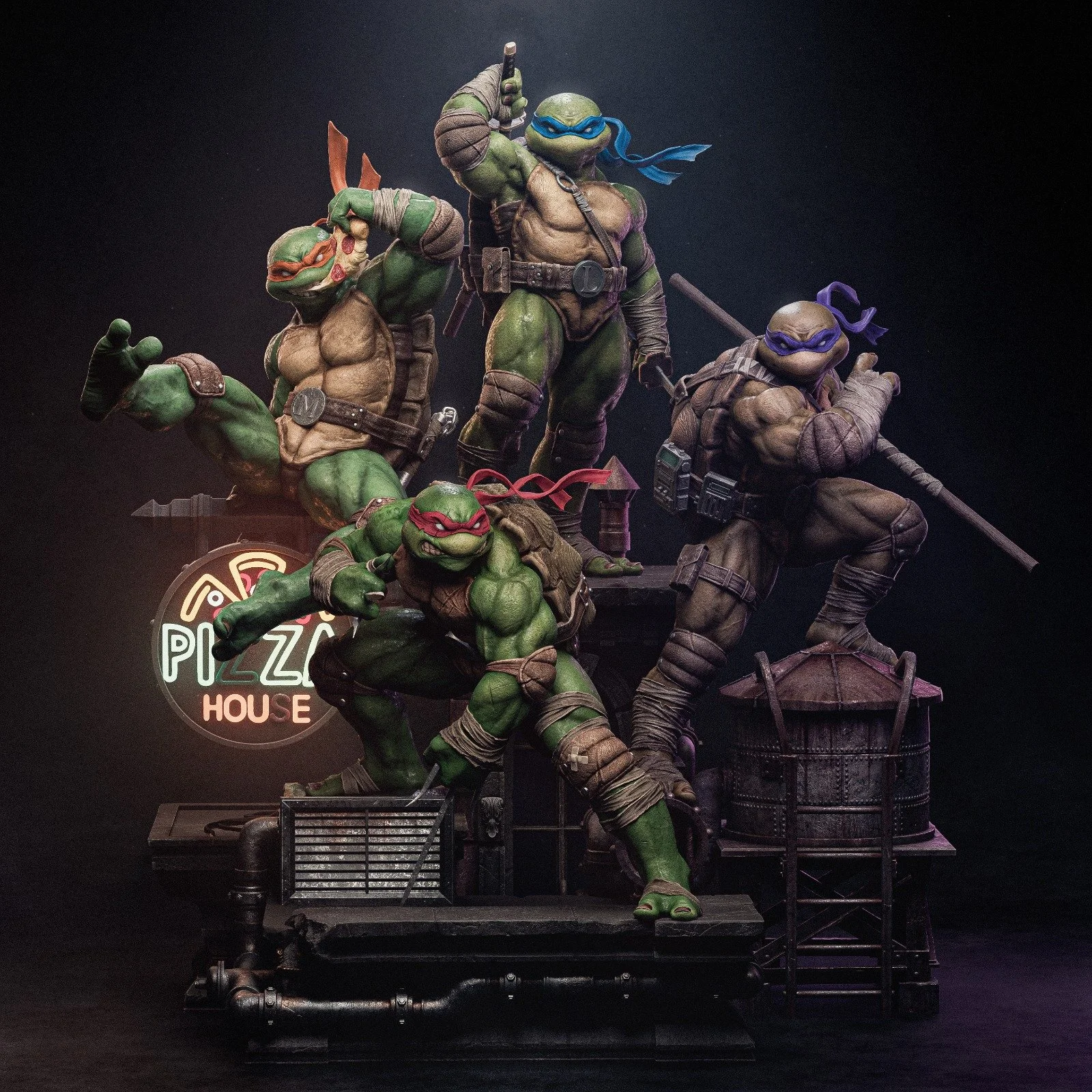 Teenage Mutant Ninja Turtles Diorama