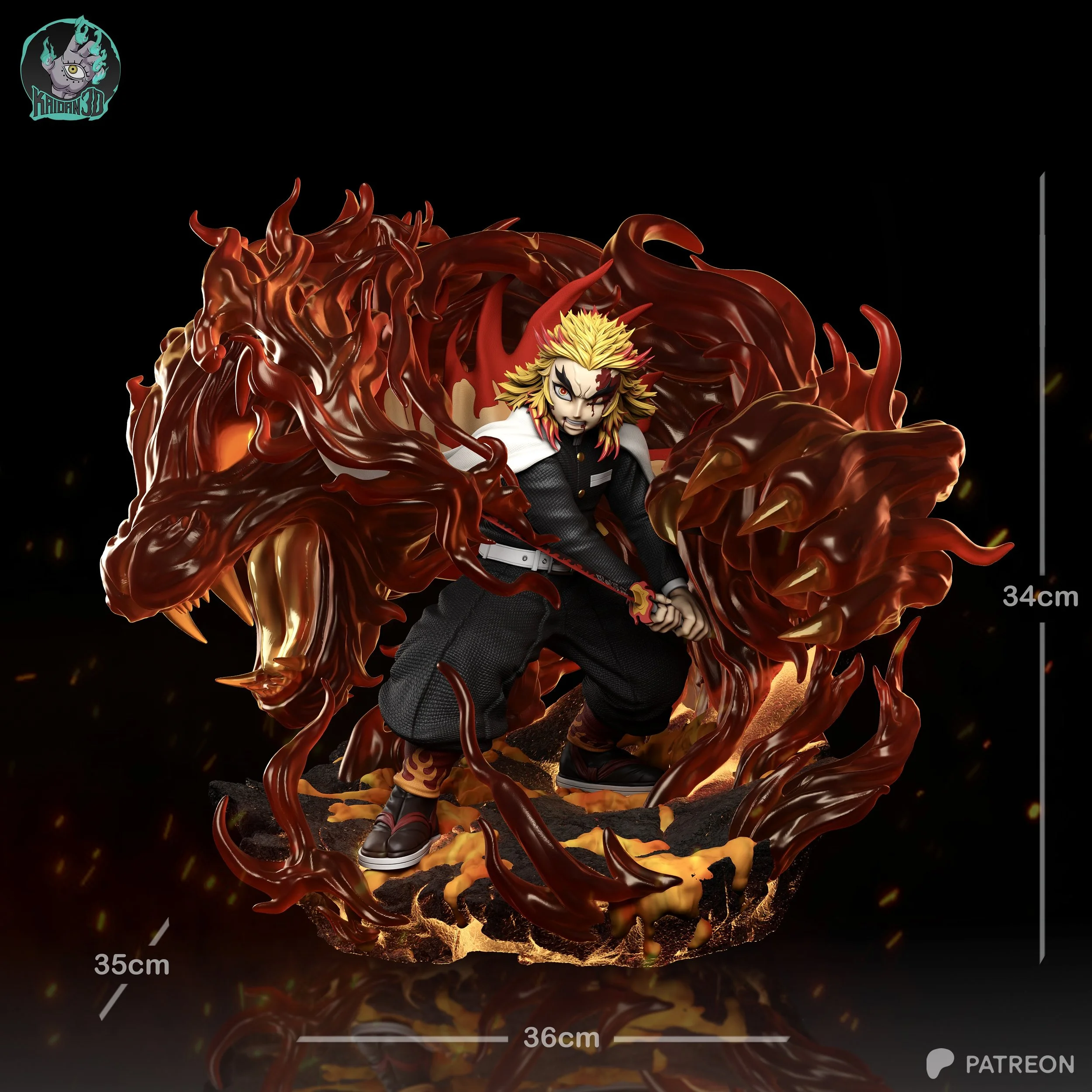 Demon Slayers - Rengoku Kyojuro