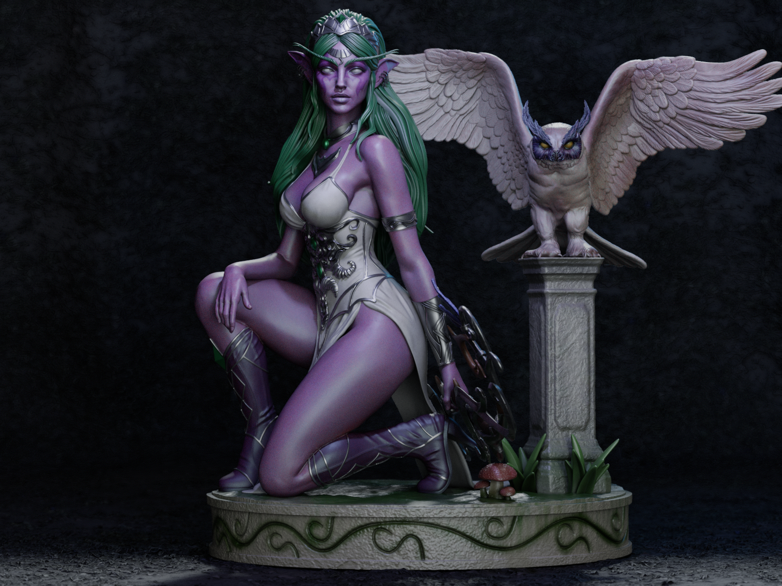 Warcraft - Tyrande 2 (NSFW Available)