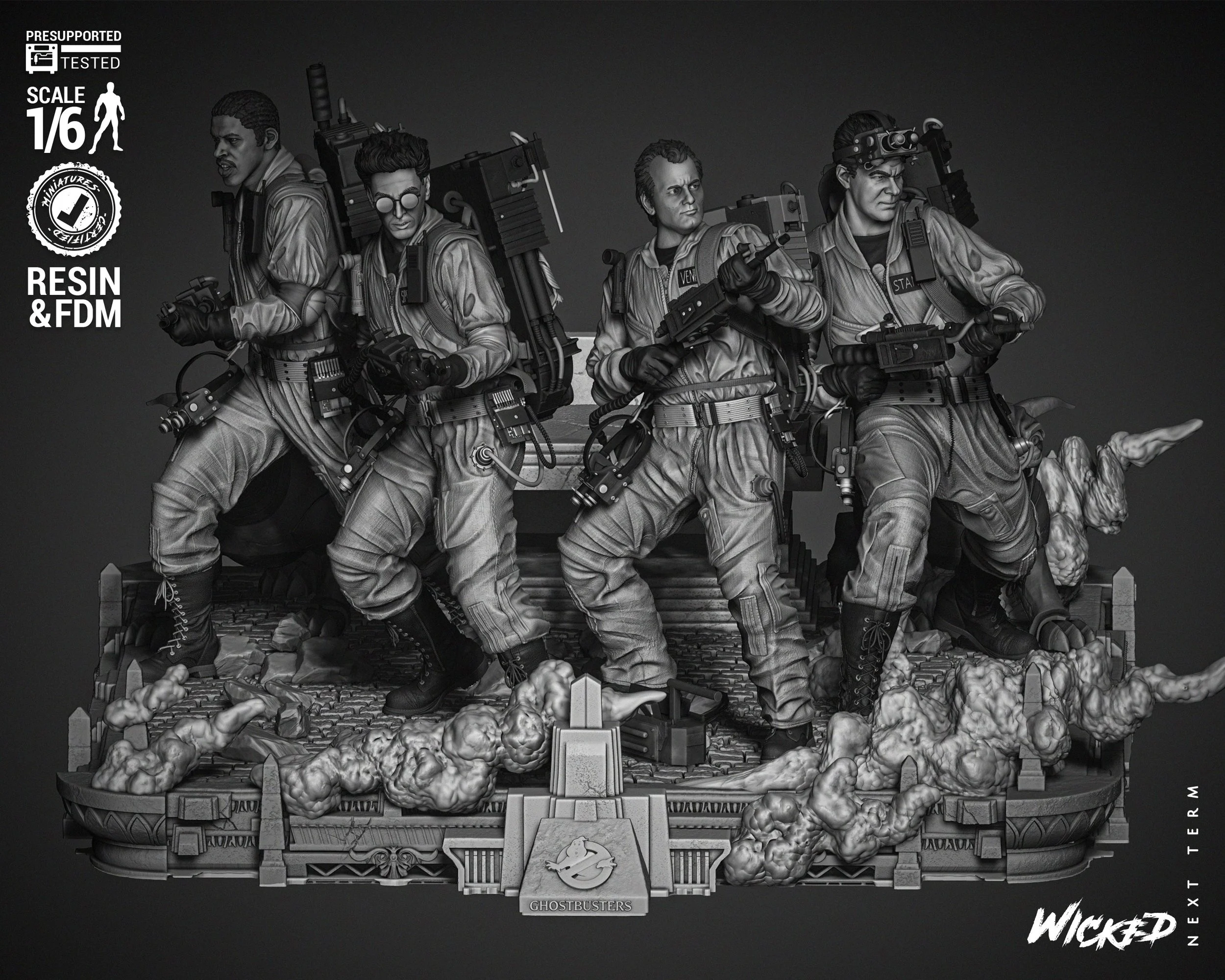 Ghostbuster Diorama