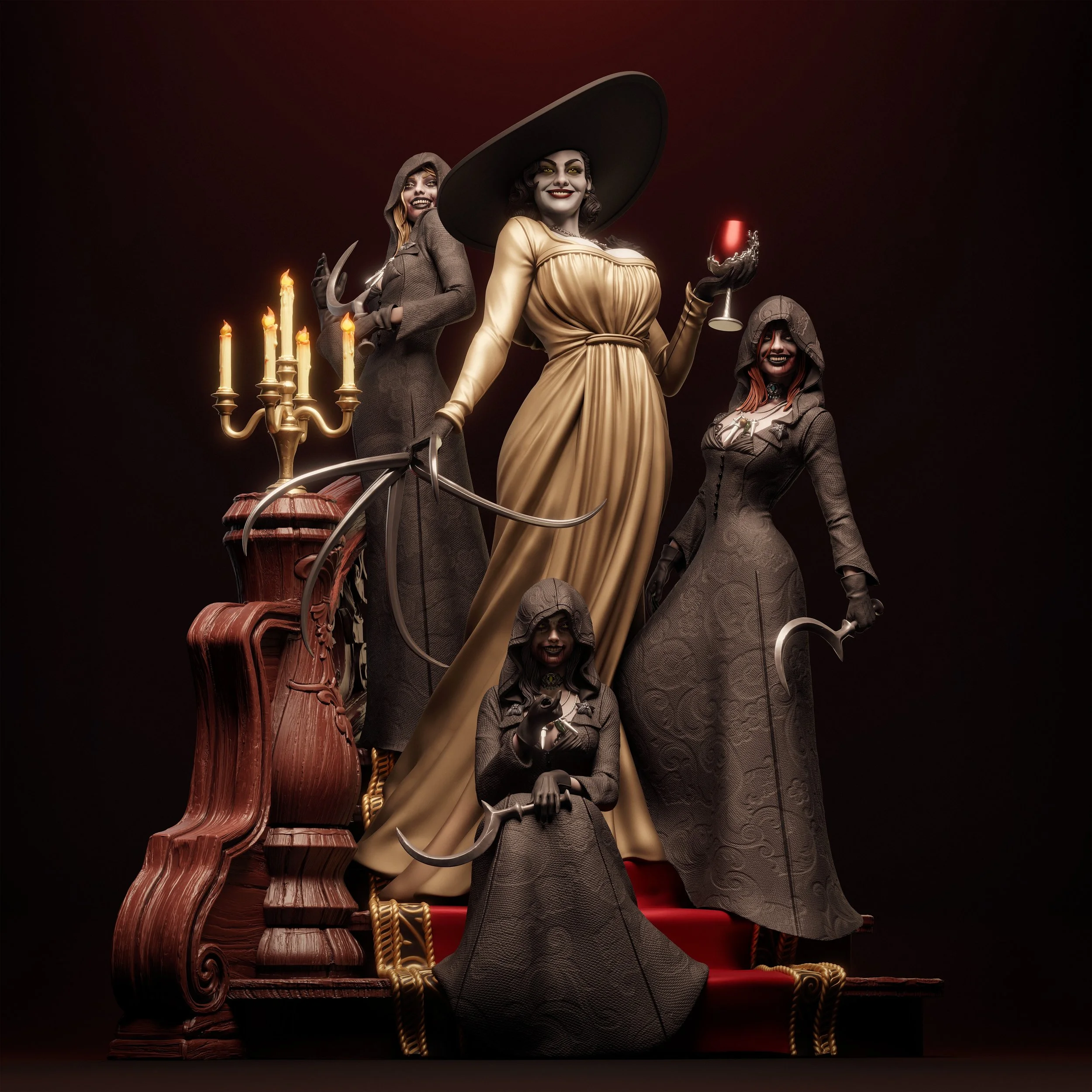 Resident Evil - Lady Dimitrescu (NSFW Available)