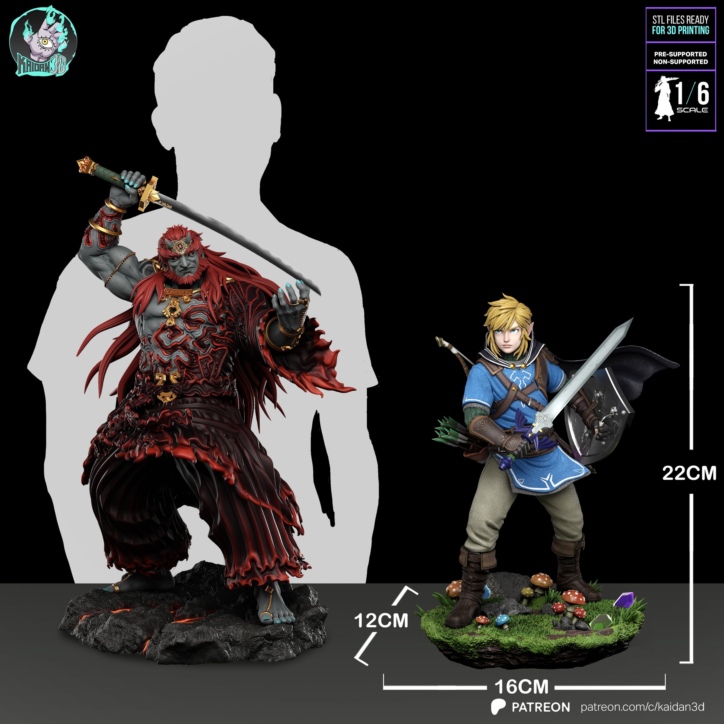 Legend of Zelda - Link/Ganondorf