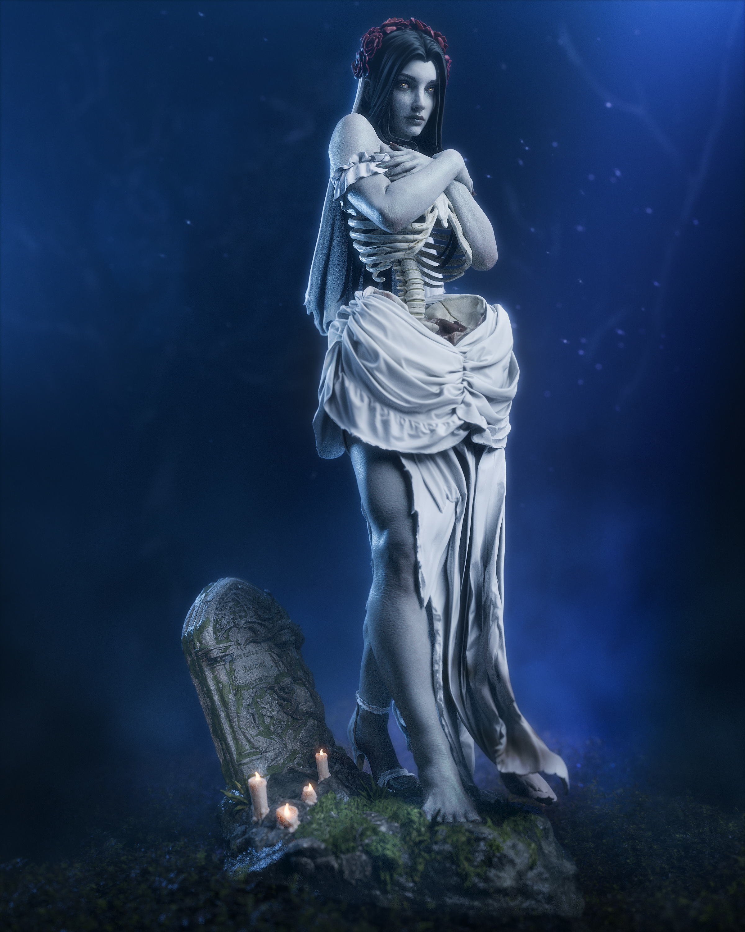 Corpse Bride - Undead Bride (NSFW Available)