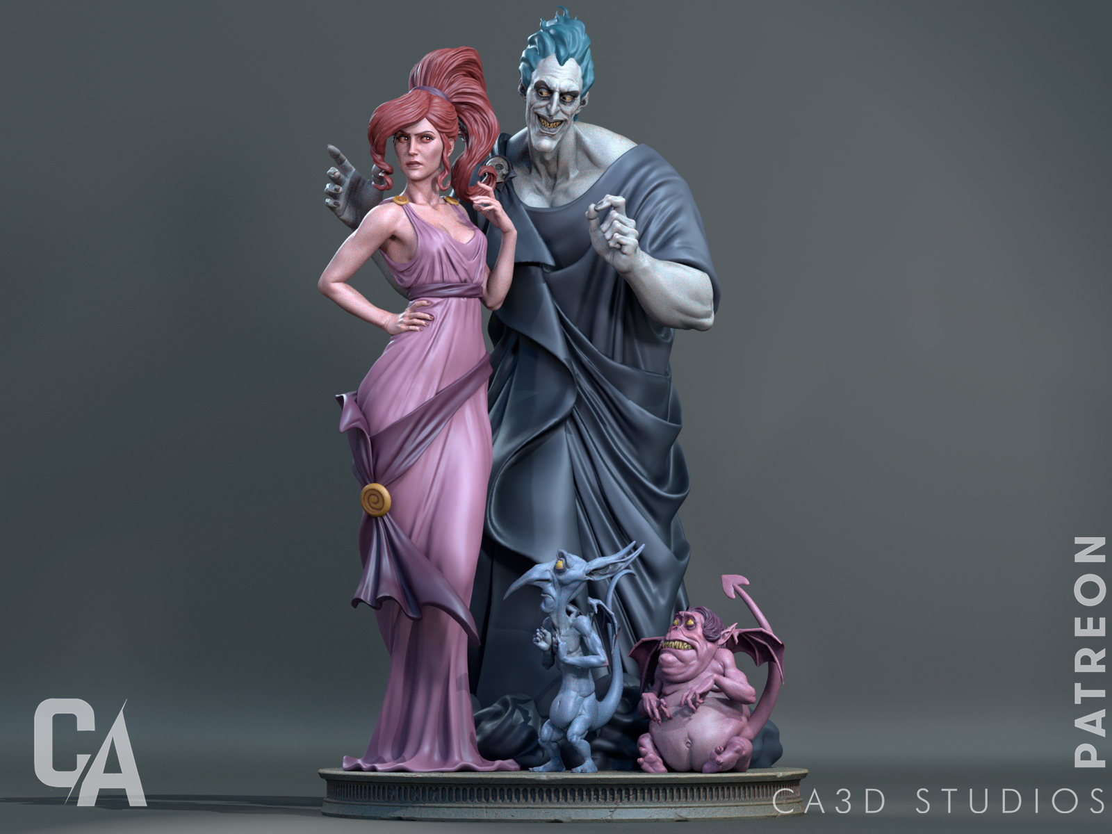 Hercules - Hades Diorama