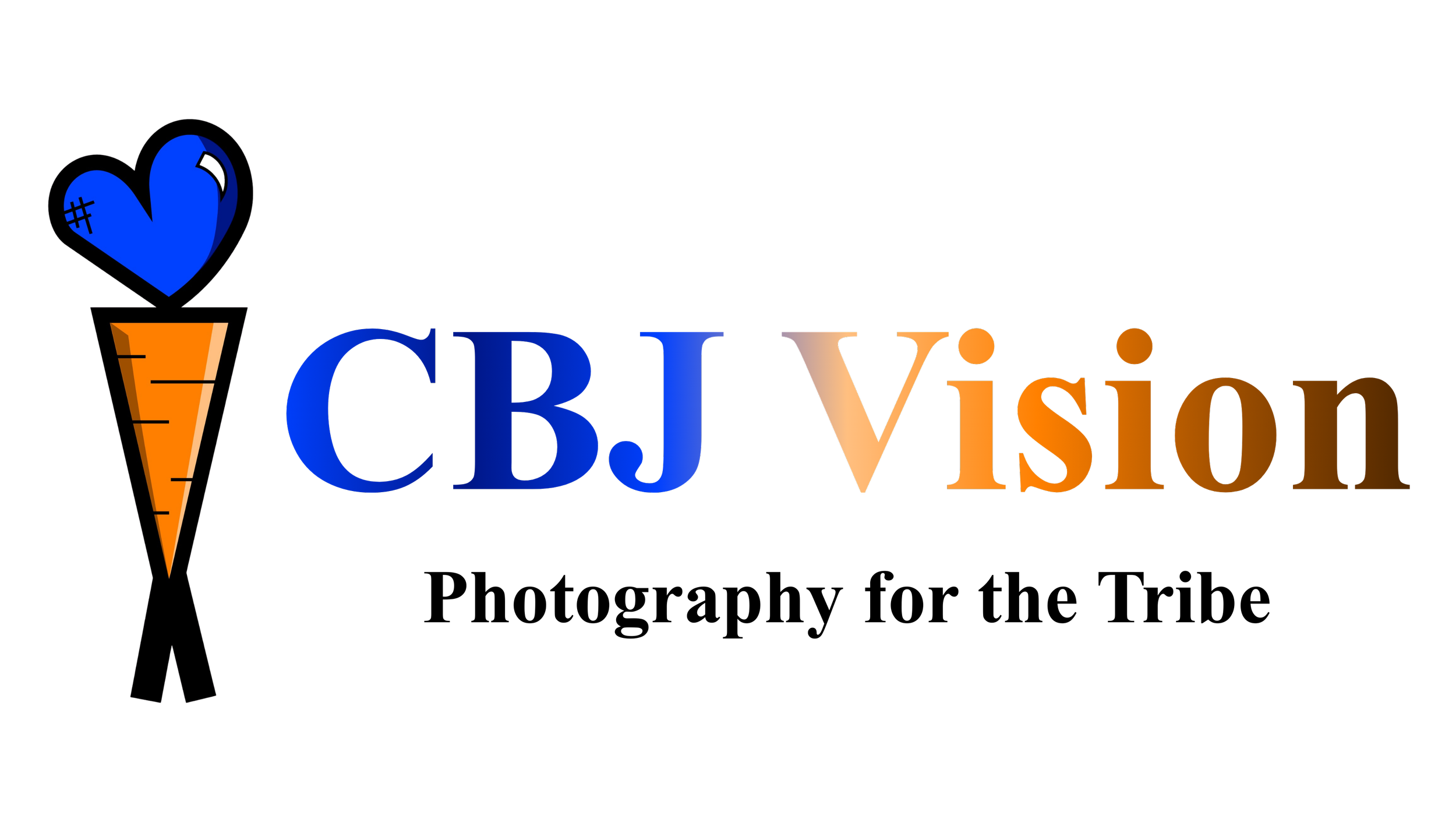 CBJ Vision "Photography for the Tribe" logo