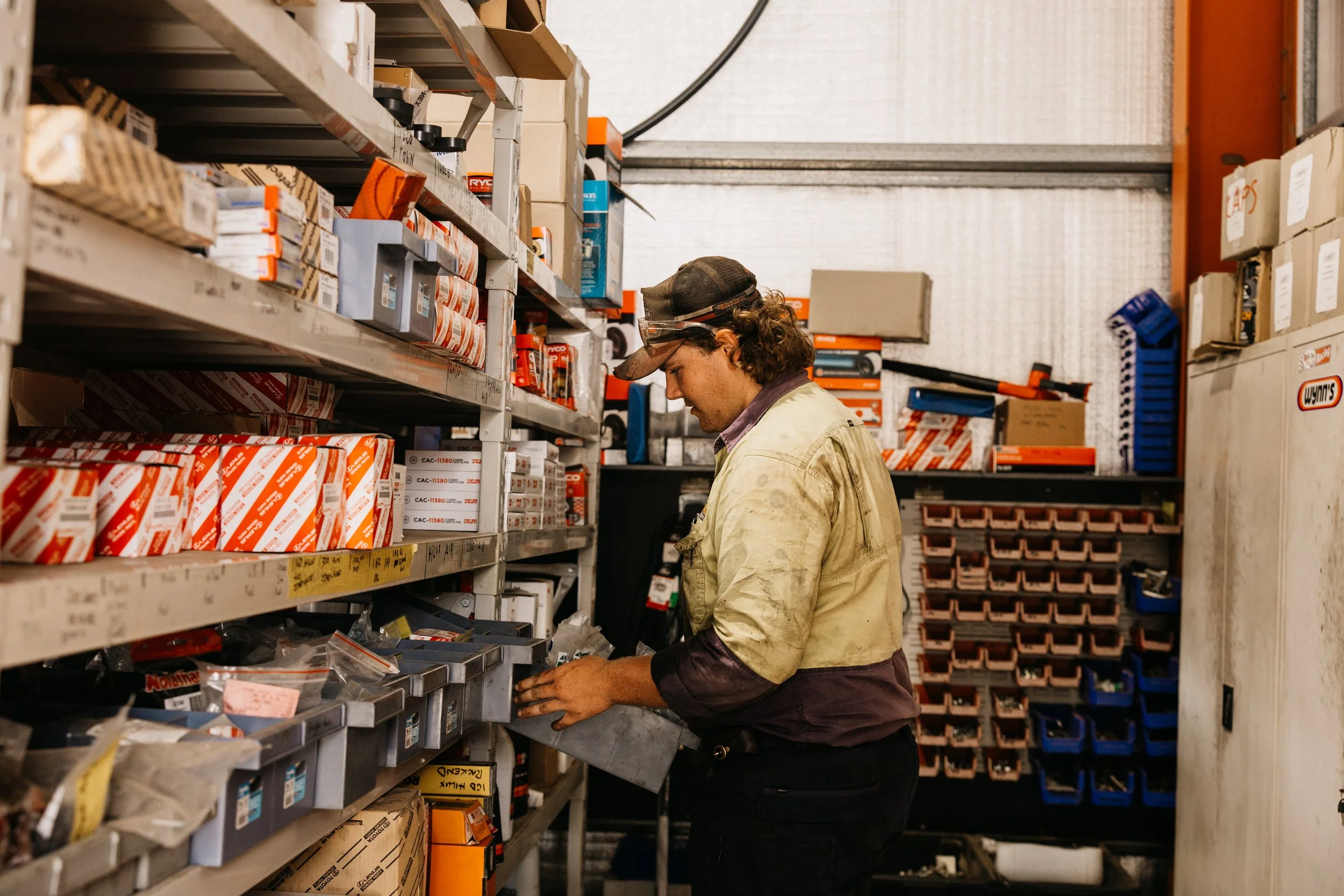 Brackens Field Maintenance warehouse