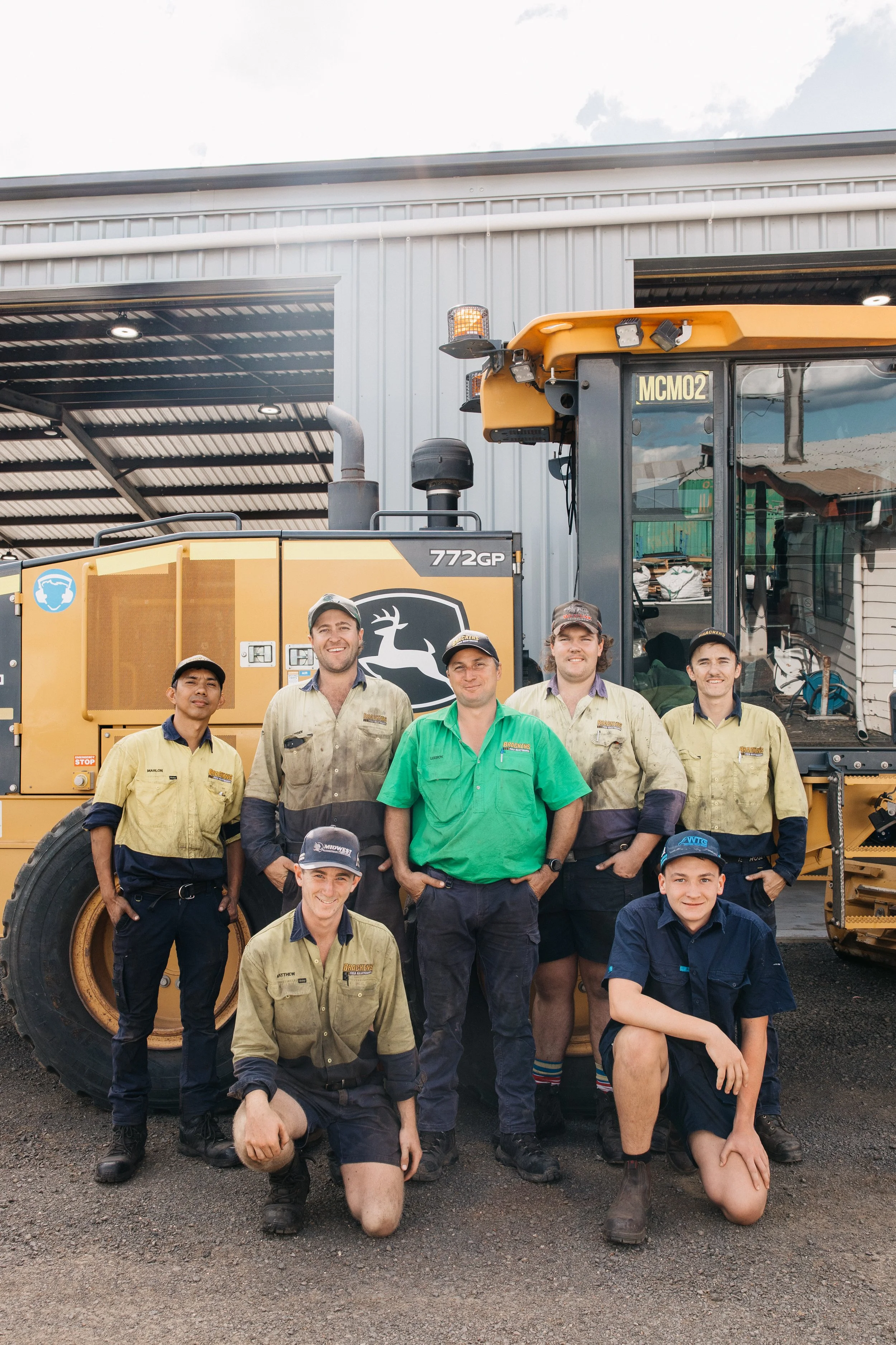 Brackens Field Maintenance team