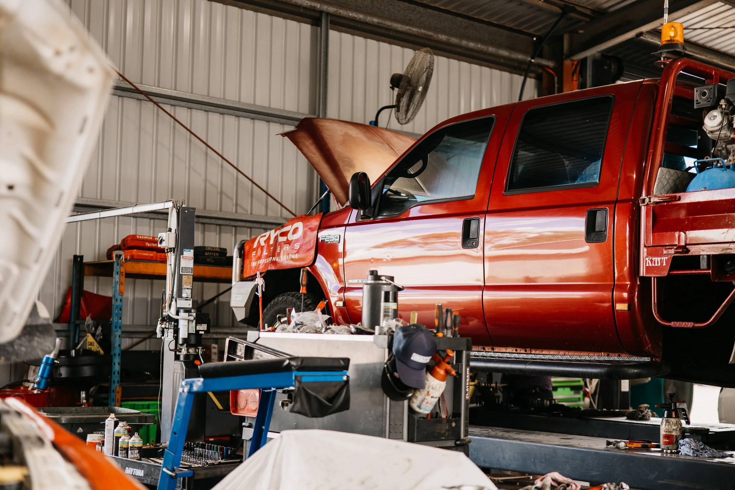 servicing, repairs, modifications and tuning for utility trucks