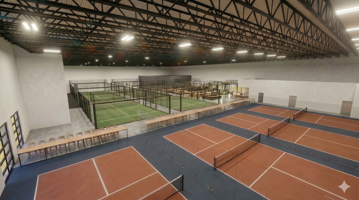 Three Rackets club
