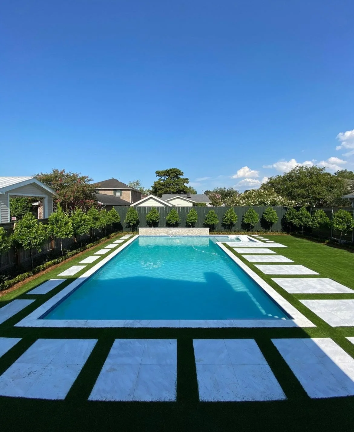 Porcelain Paver & Artificial Turf Install