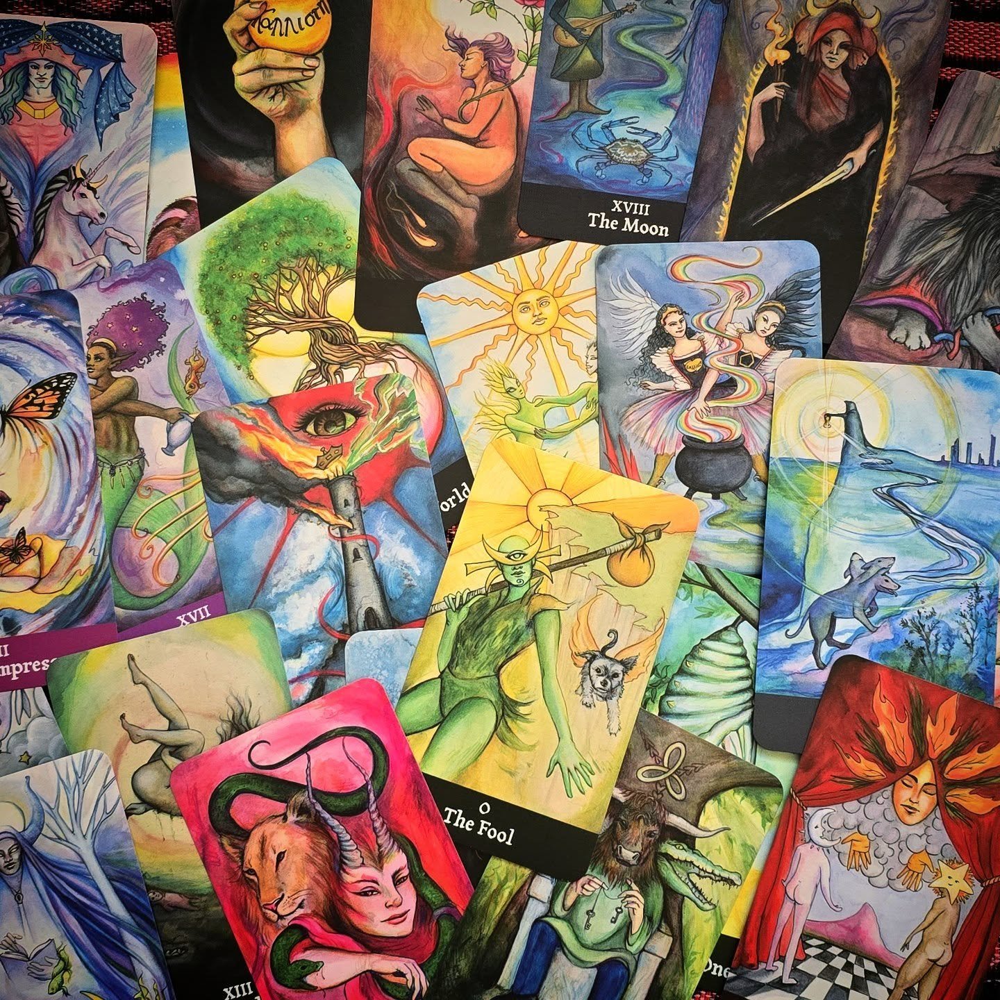 You might be wondering what happened to the Kallisti Tarot, my sophomore tarot project. Well I went and got a test print done and found myself entirely unsatisfied with a majors only scenario (I also didnt want people to feel ripped off by a small de