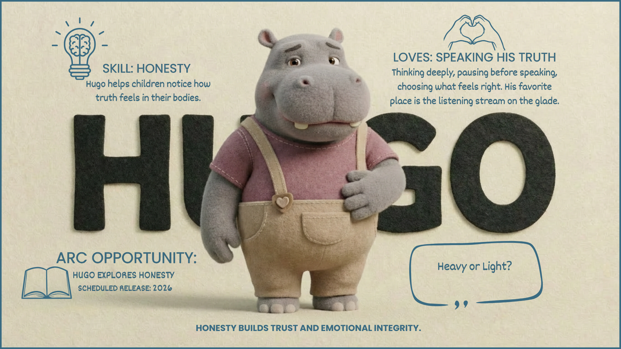 Hugo the Honest Hippo