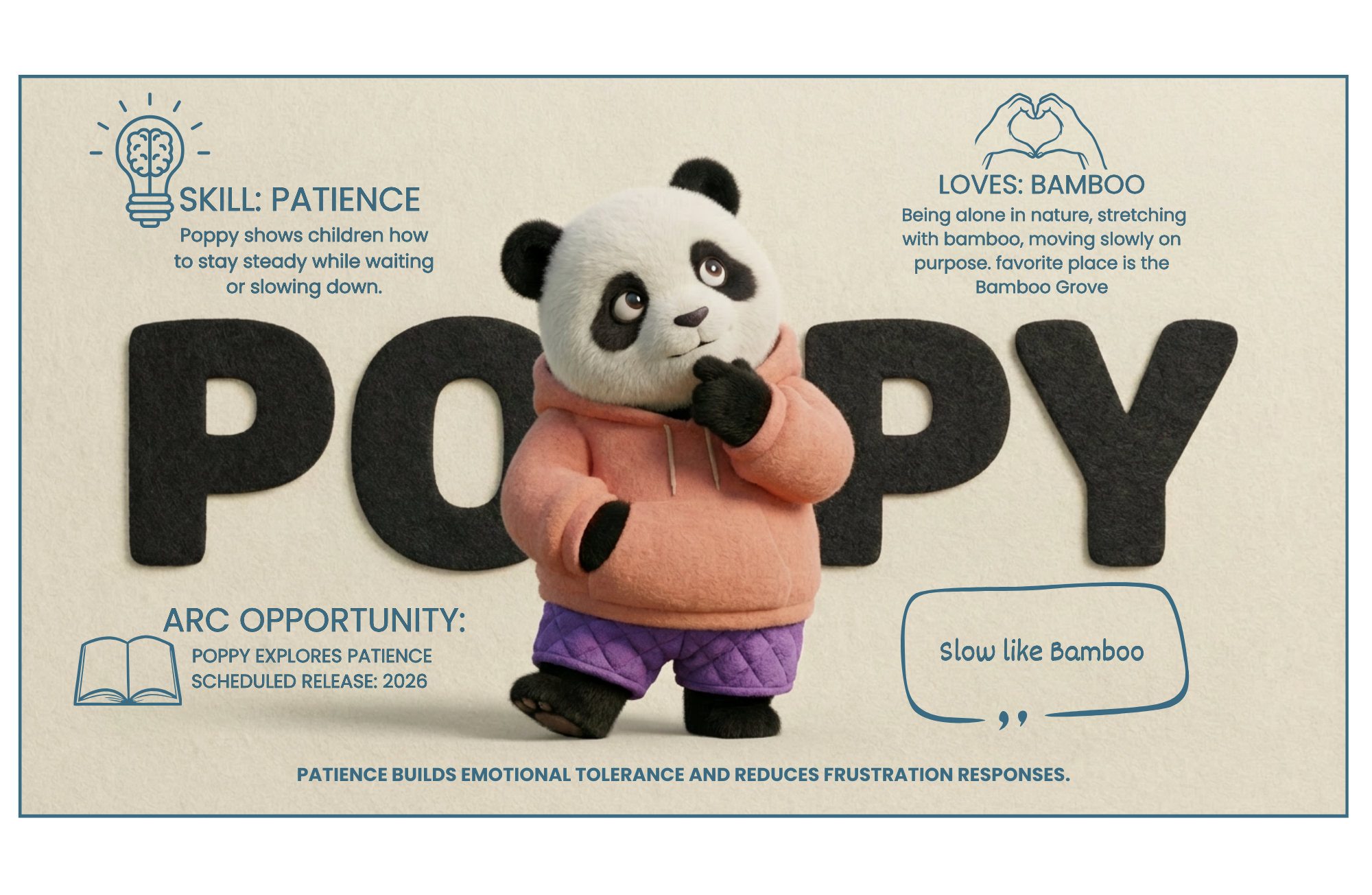 Poppy The Patient Panda