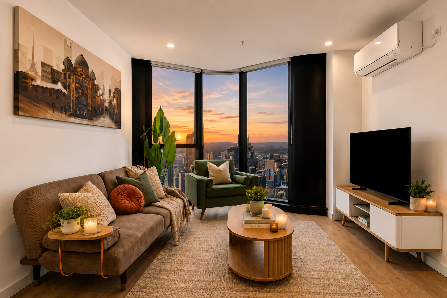 Sunset Serenity in a Modern Living Room(1).png
