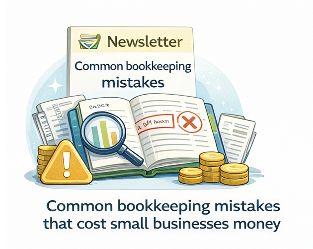 Common bookkeeping mistakes that cost small businesses money