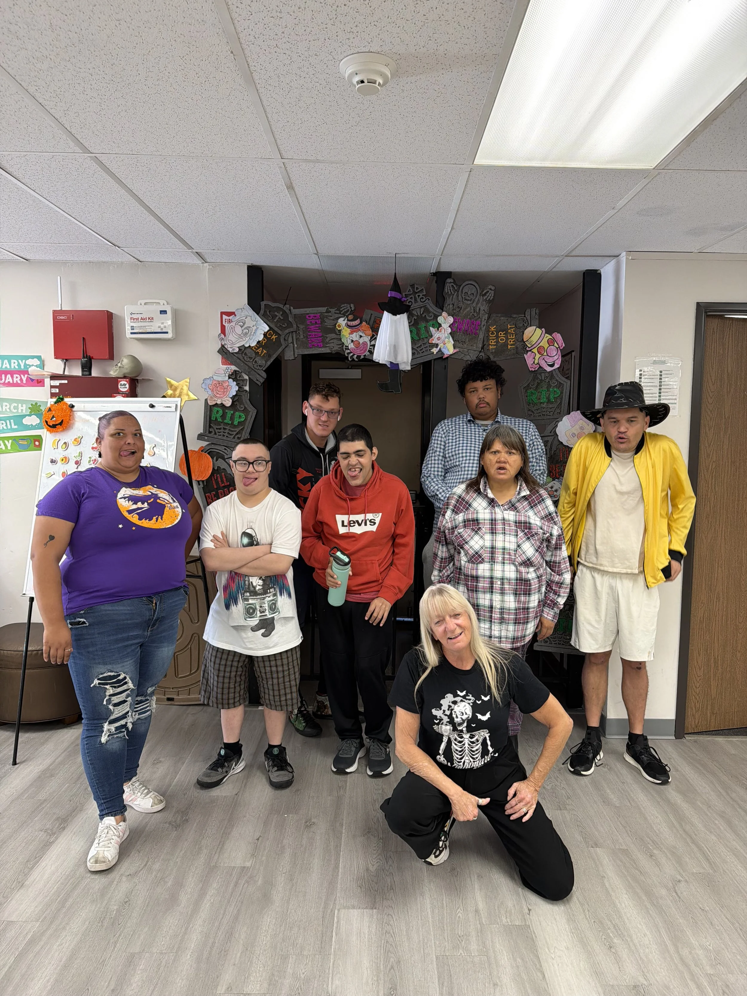 Halloween door nor day academy 