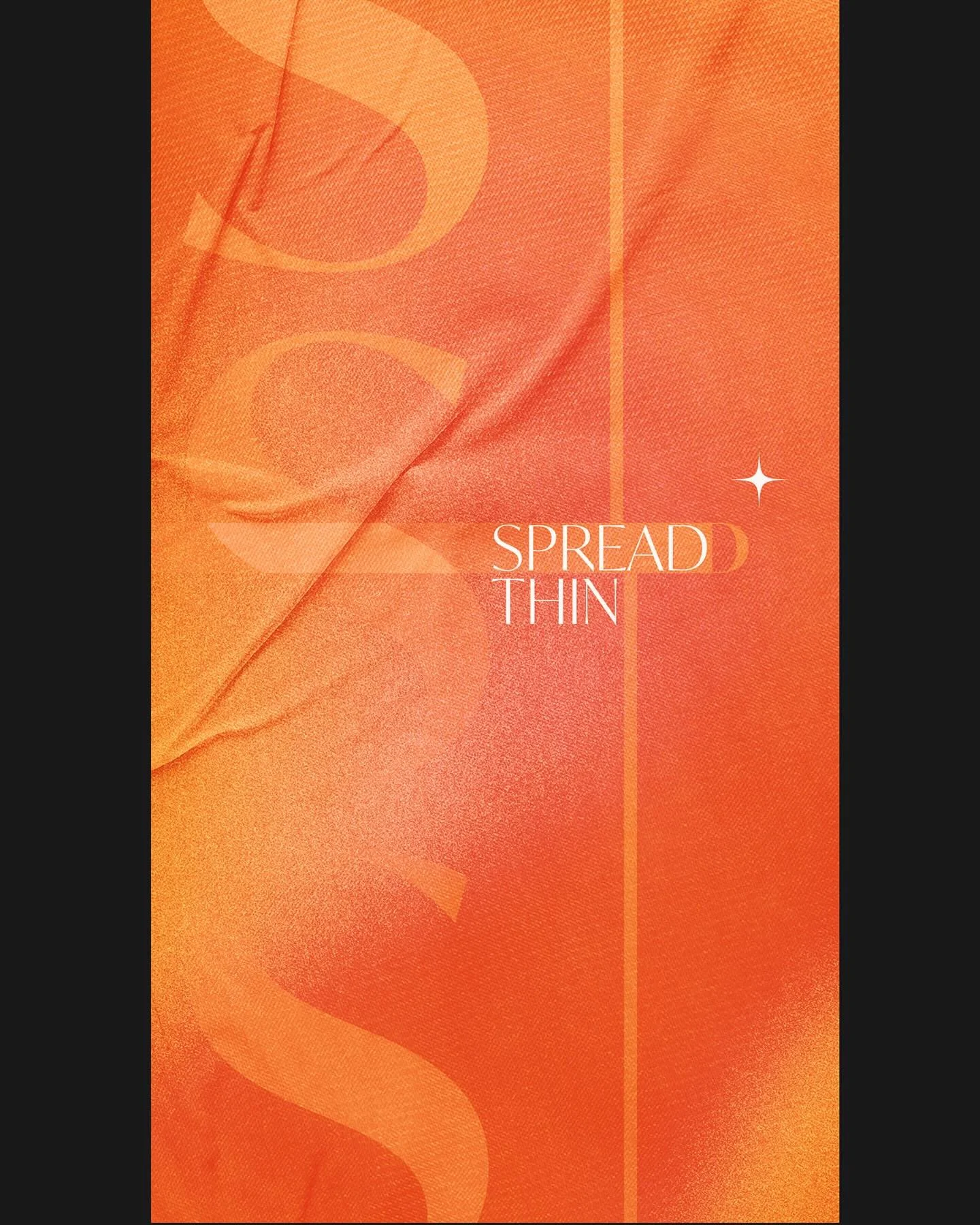 spread thin&hellip;

texture &amp; a serif.

@thawtinvisions

#serif #fonts #textures #photoshop #photoshopart #photoshopedit #artwork #art #graphicdesign #graphicdesigner #graphicdesigners #conceptart #design #designinspo #designinspiration #illustr