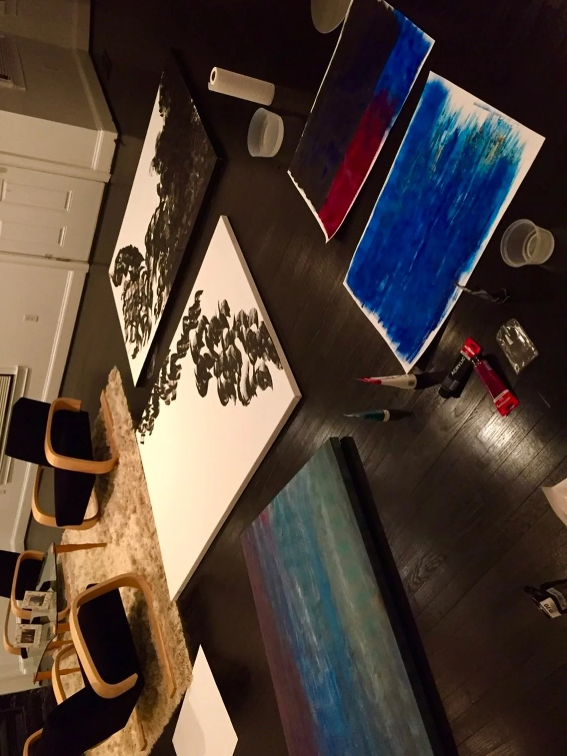 Quiet hours in the studio&hellip;💭

#WIP #StudioSarahEliz