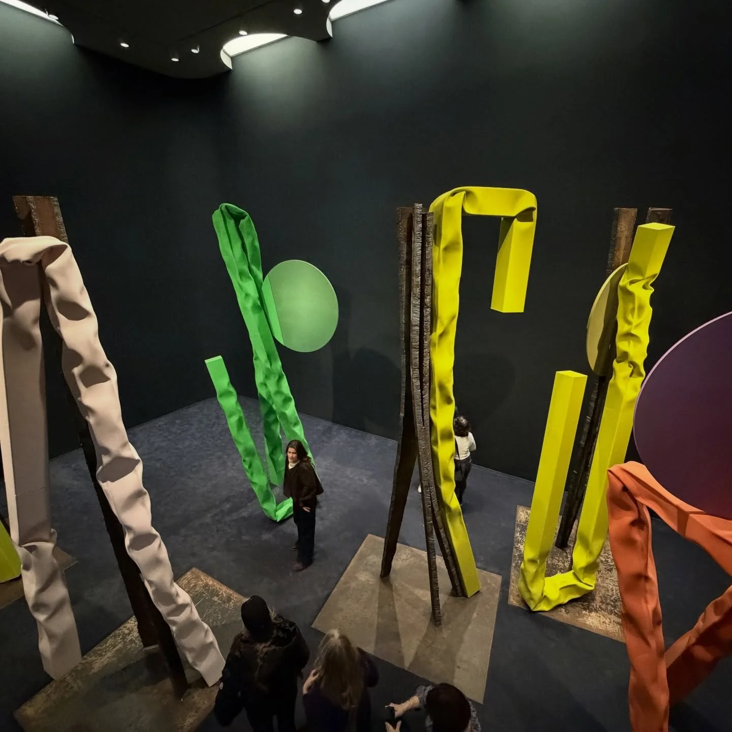 Just here for the shapes, colors, and feelings💙💛💜