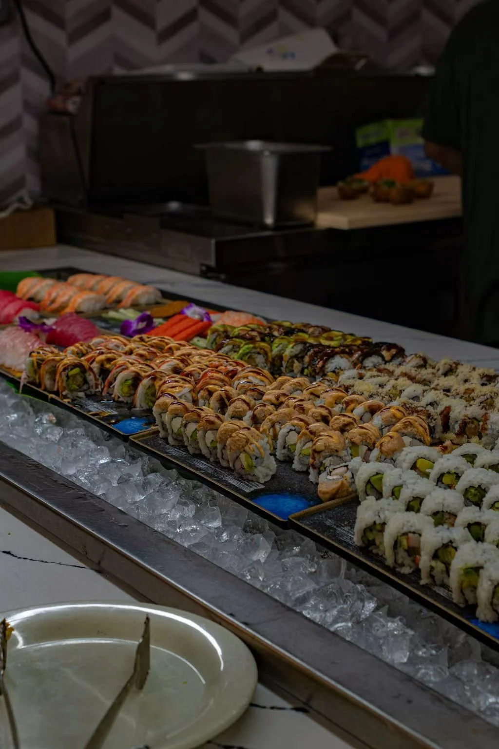 Sushi Selection in Buffet 9