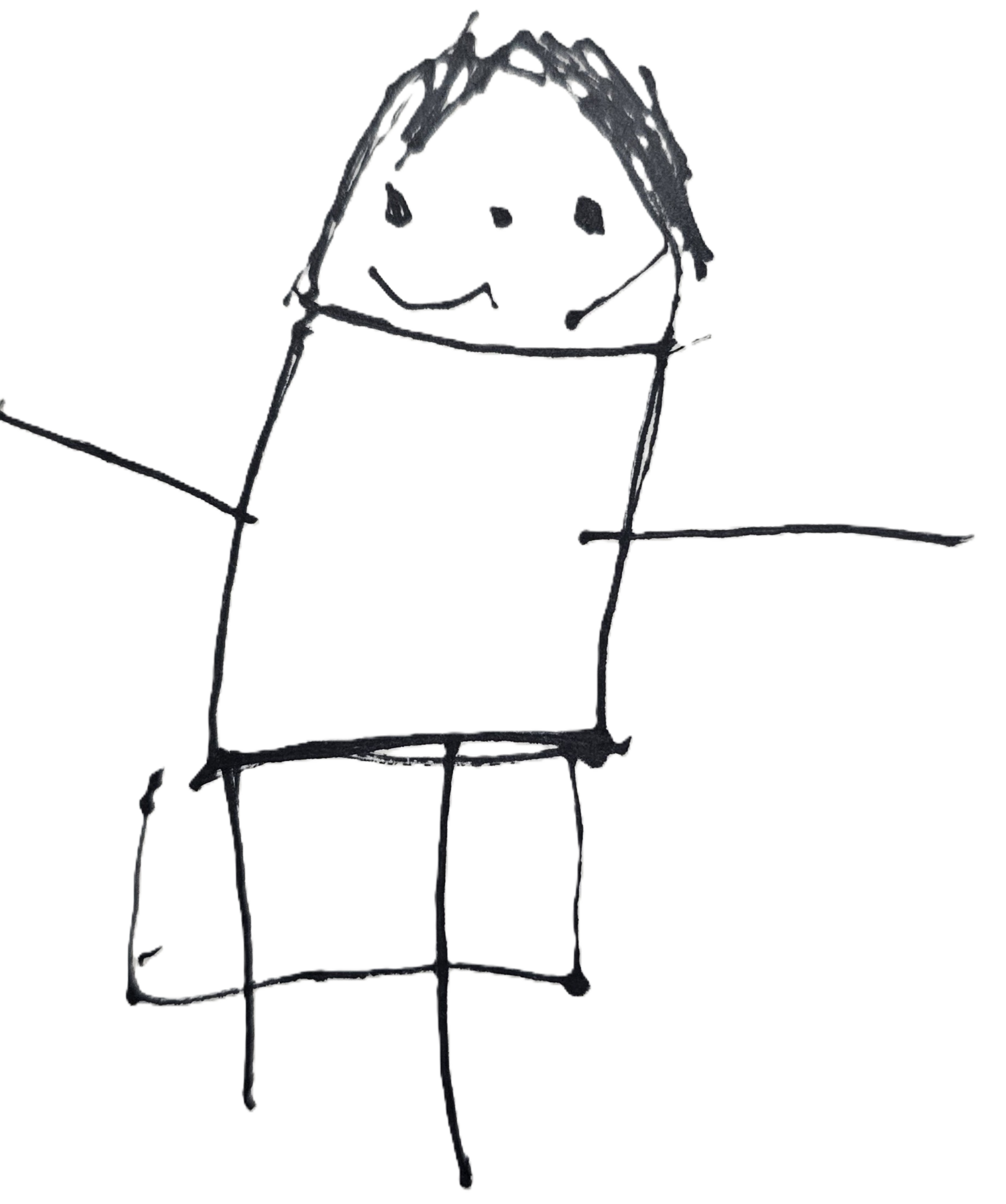 Child's drawing of Suzie Williams, Office Administration at South West Rocks Preschool