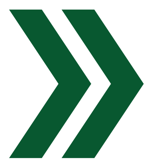 Two green arrows pointing to the right.