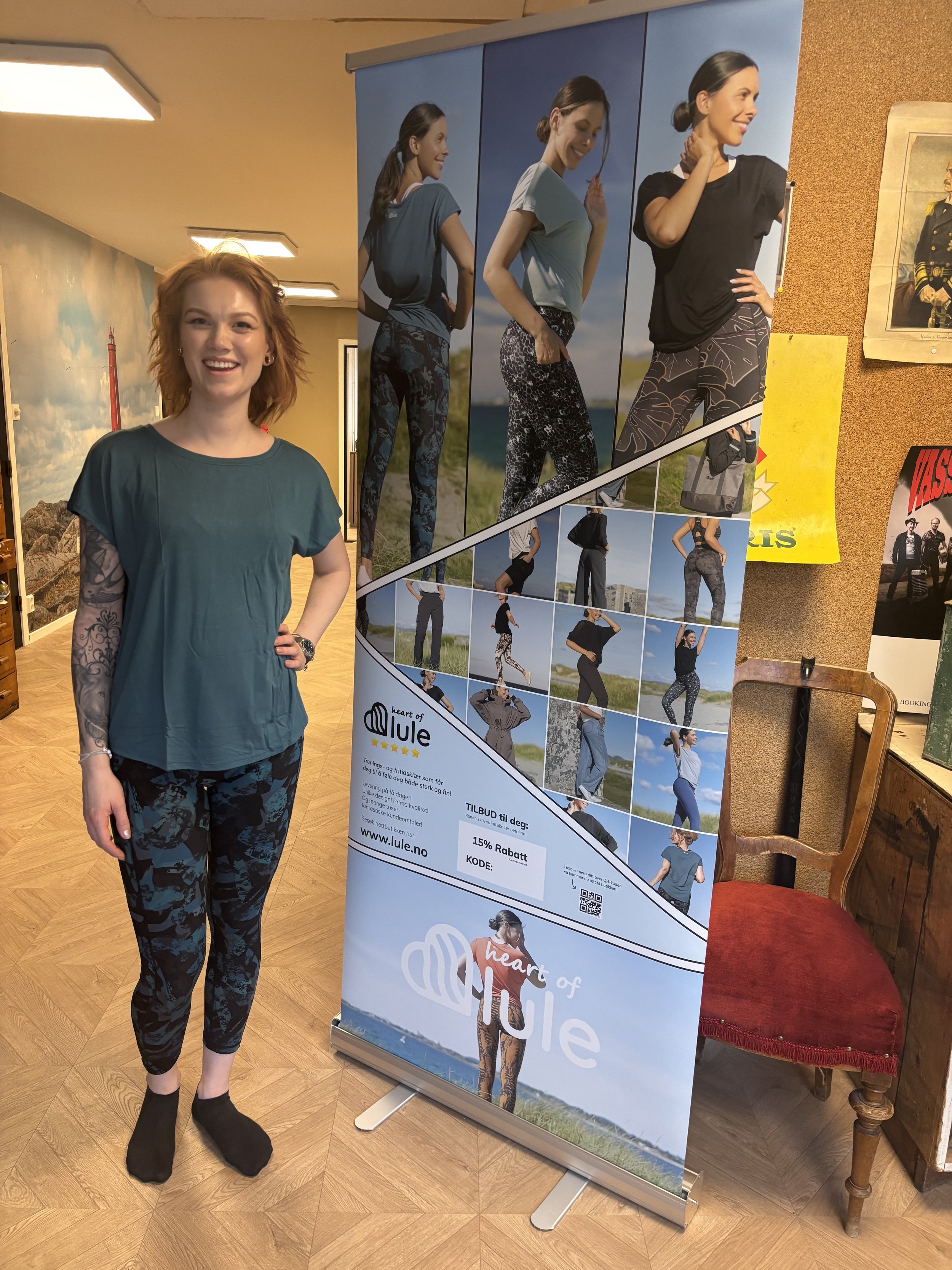 15 % rabatt på trenings- og fritidsklær